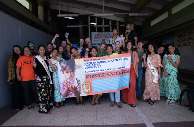 Charity KIO Celebrating Border to Border Clean Water Access in the Marshall Islands