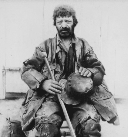 Portrait of the Leatherman - Connecticut Historical Society